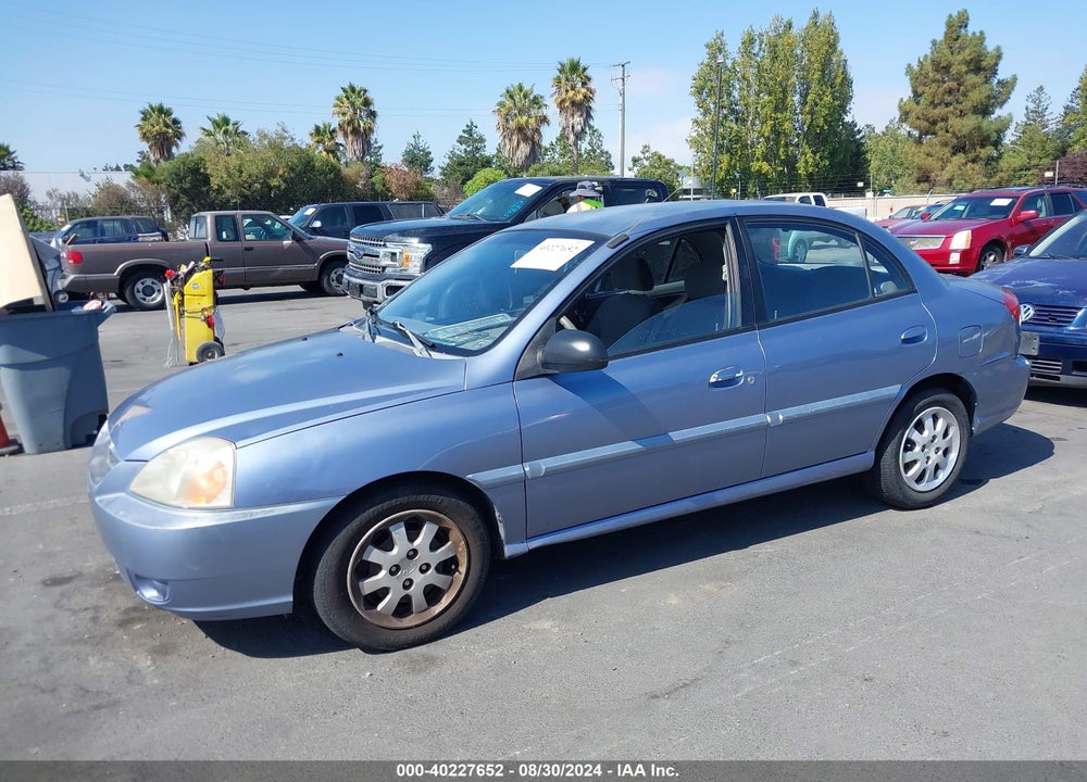 2004 KIA RIO VIN: KNADC125746339815