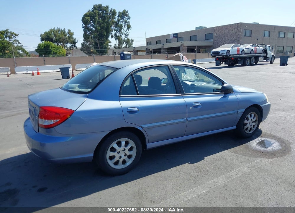2004 KIA RIO VIN: KNADC125746339815