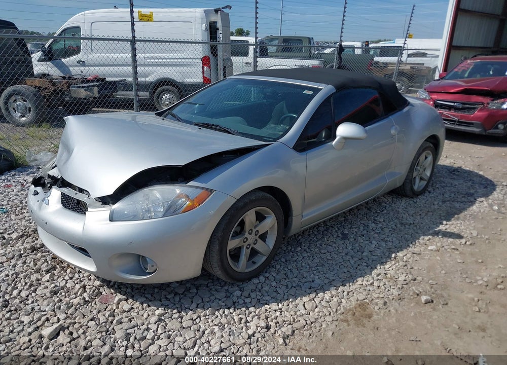 2007 MITSUBISHI ECLIPSE SPYDER GS VIN: 4A3AL25F07E073545
