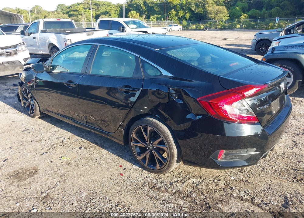 2019 HONDA CIVIC SPORT VIN: 2HGFC2F84KH597227