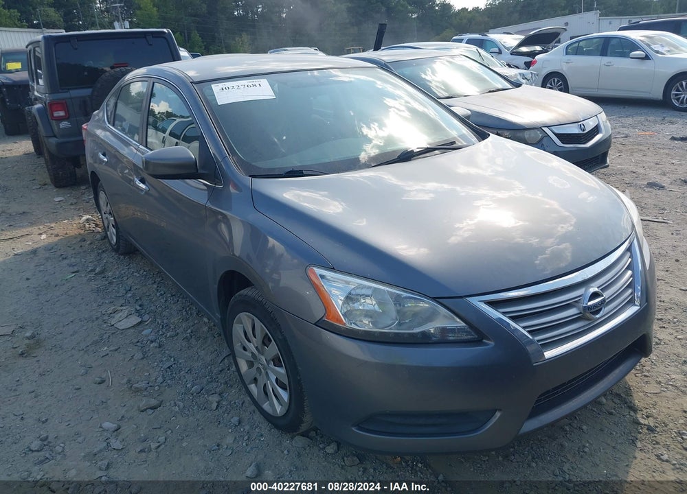2015 NISSAN SENTRA S VIN: 3N1AB7AP1FY324644