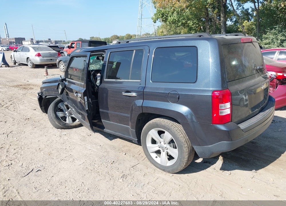 2014 JEEP PATRIOT LATITUDE VIN: 1C4NJPFA6ED624347