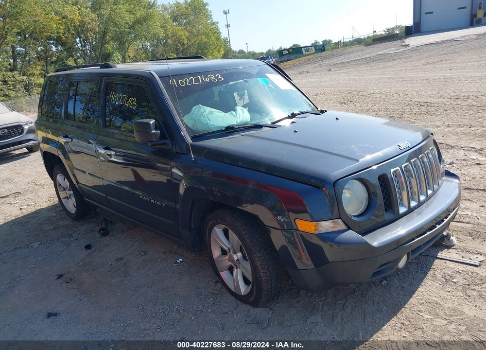 2014 JEEP PATRIOT LATITUDE VIN: 1C4NJPFA6ED624347