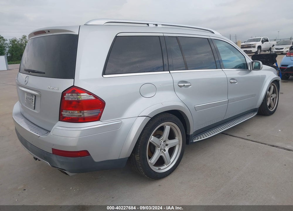 2008 MERCEDES-BENZ GL 550 4MATIC VIN: 4JGBF86E98A385343