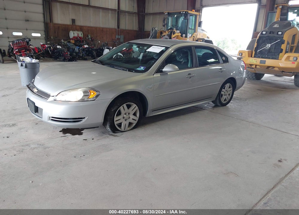 2013 CHEVROLET IMPALA LT VIN: 2G1WB5E33D1162213