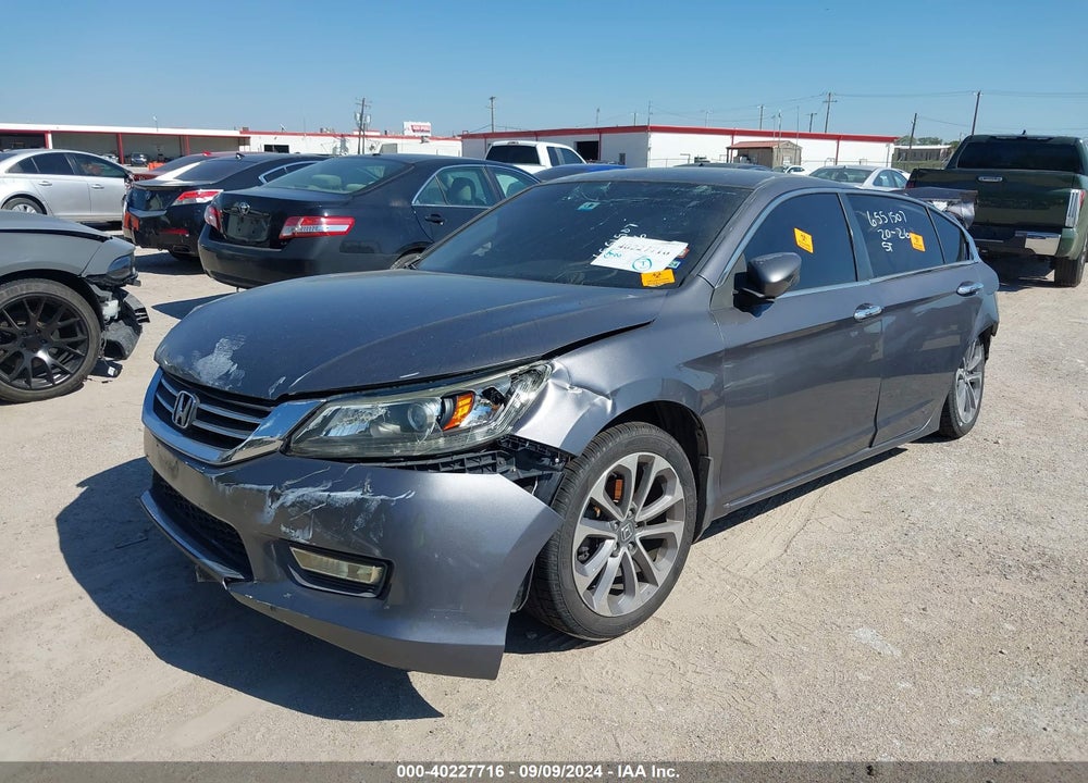 2014 HONDA ACCORD SPORT VIN: 1HGCR2F58EA083746