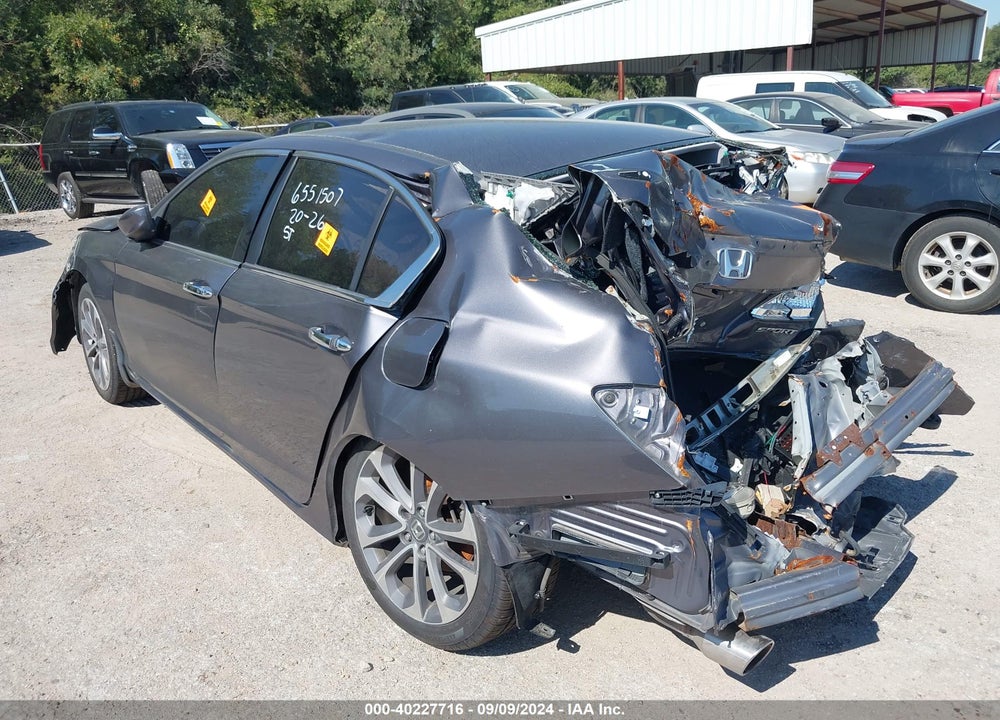 2014 HONDA ACCORD SPORT VIN: 1HGCR2F58EA083746