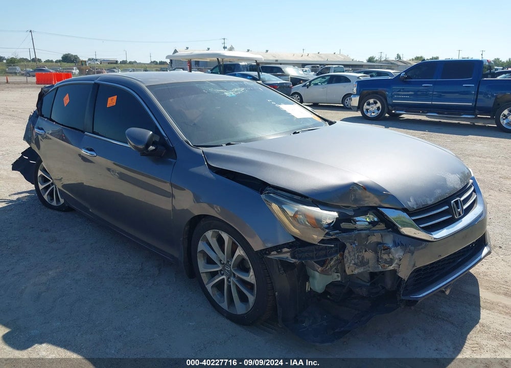 2014 HONDA ACCORD SPORT VIN: 1HGCR2F58EA083746