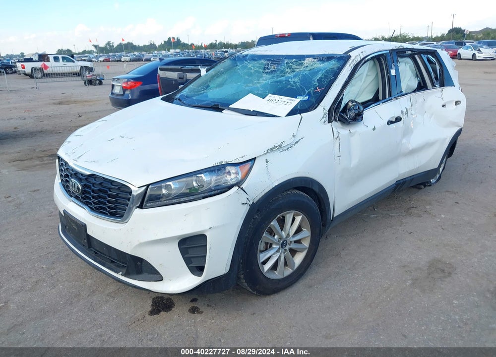 2019 KIA SORENTO 3.3L LX VIN: 5XYPG4A54KG497577