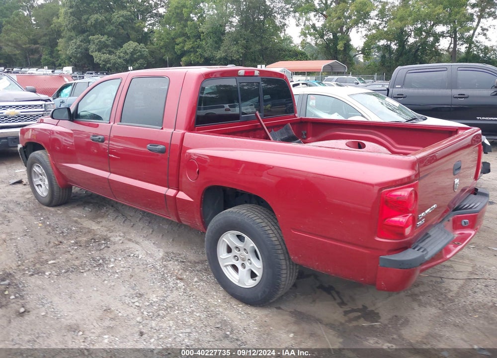 2007 DODGE DAKOTA SLT VIN: 1D7HE48K57S181103