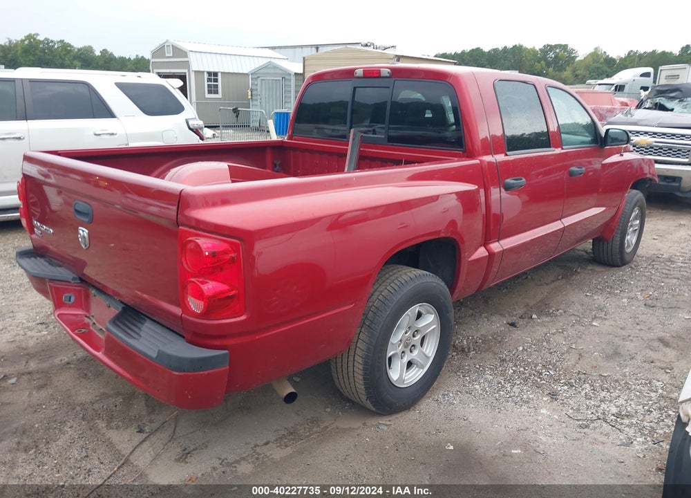 2007 DODGE DAKOTA SLT VIN: 1D7HE48K57S181103