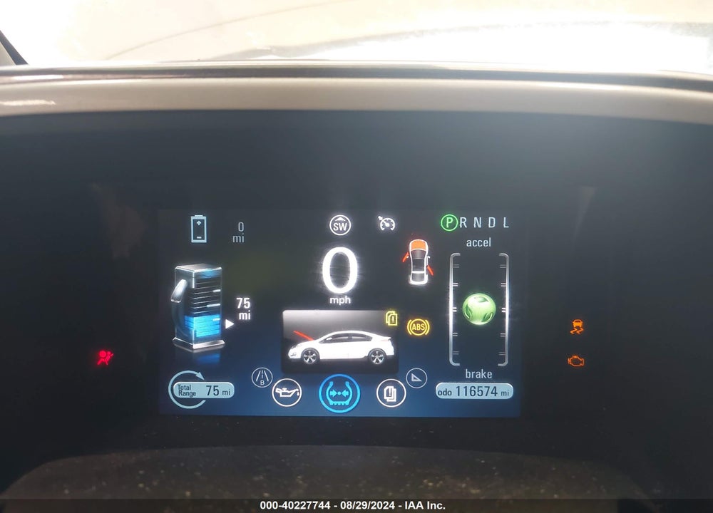 2011 CHEVROLET VOLT VIN: 1G1RC6E40BU103436
