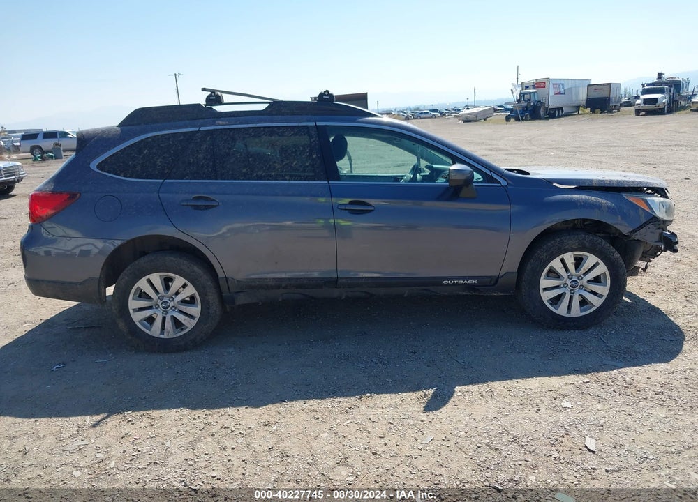 2016 SUBARU OUTBACK 2.5I PREMIUM VIN: 4S4BSACC8G3276400