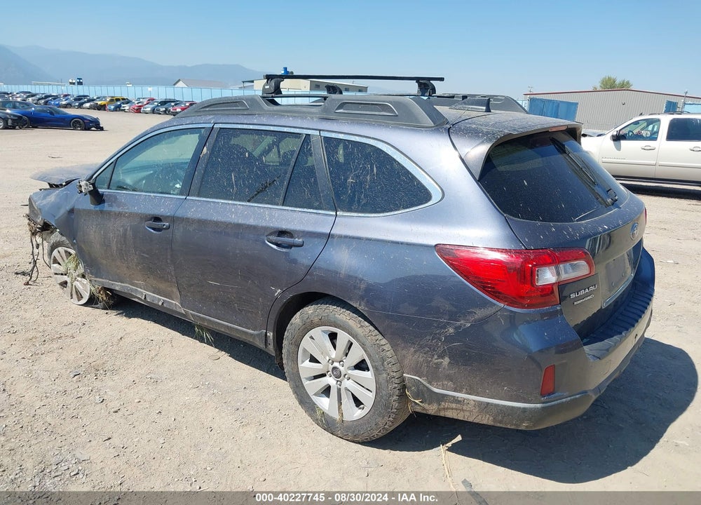 2016 SUBARU OUTBACK 2.5I PREMIUM VIN: 4S4BSACC8G3276400