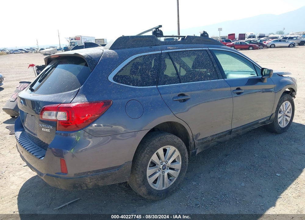2016 SUBARU OUTBACK 2.5I PREMIUM VIN: 4S4BSACC8G3276400