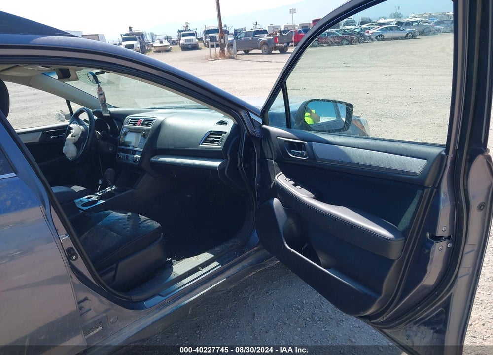 2016 SUBARU OUTBACK 2.5I PREMIUM VIN: 4S4BSACC8G3276400
