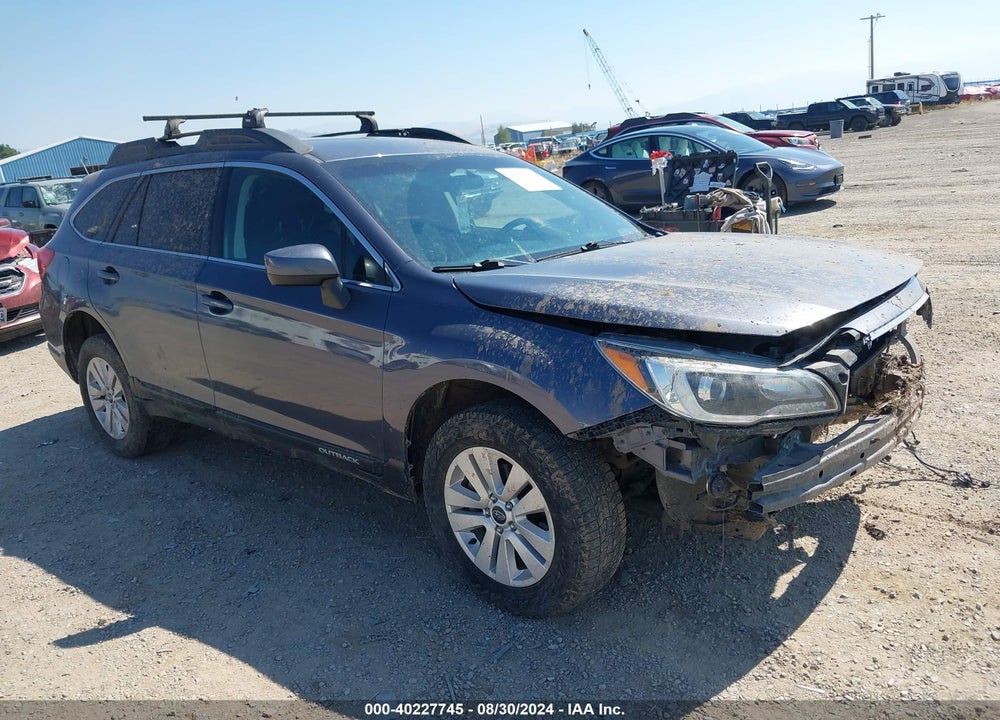 2016 SUBARU OUTBACK 2.5I PREMIUM VIN: 4S4BSACC8G3276400