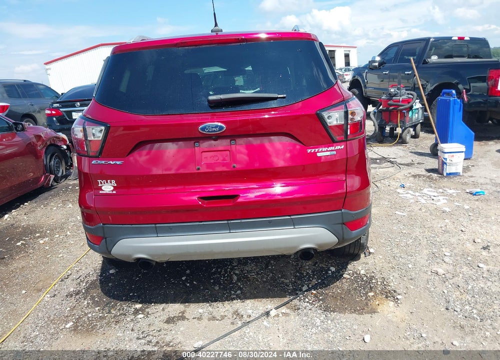 2018 FORD ESCAPE TITANIUM VIN: 1FMCU9J90JUD54965