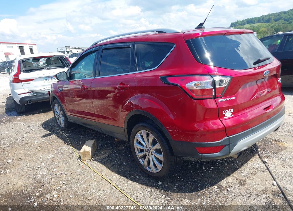 2018 FORD ESCAPE TITANIUM VIN: 1FMCU9J90JUD54965