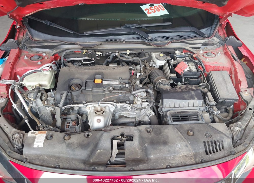 2016 HONDA CIVIC VIN: 2HGFC2F73GH560622