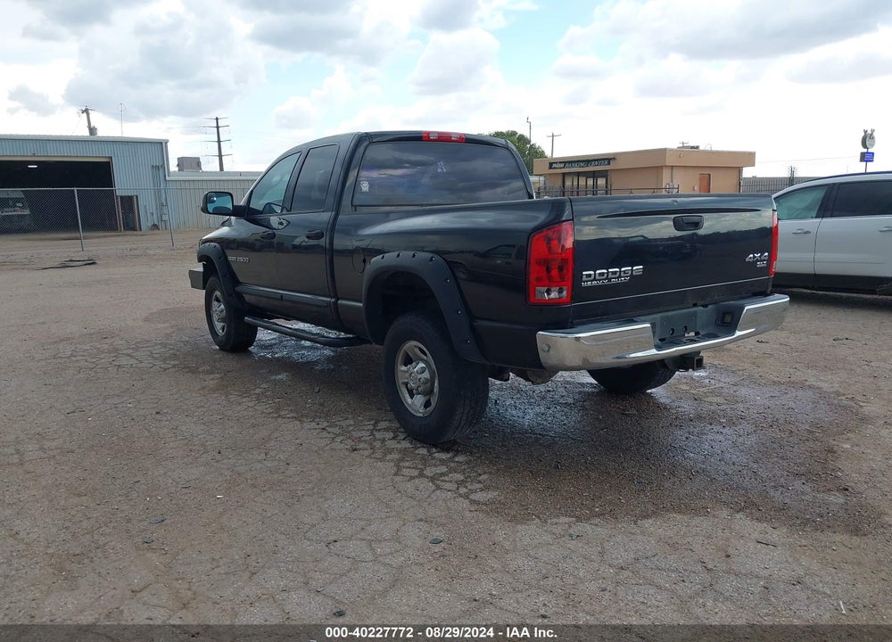 2003 DODGE RAM 2500 SLT/LARAMIE/ST VIN: 3D7KU28C93G842879