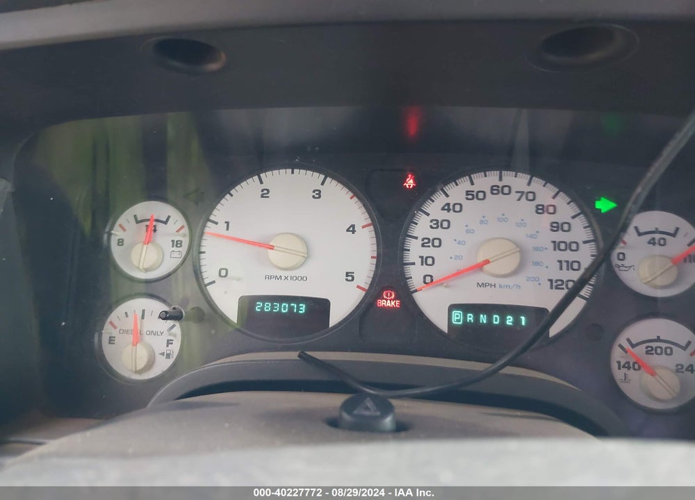 2003 DODGE RAM 2500 SLT/LARAMIE/ST VIN: 3D7KU28C93G842879