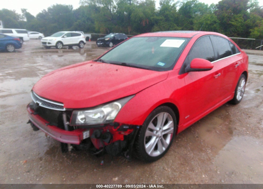 2013 CHEVROLET CRUZE LTZ VIN: 1G1PG5SB2D7155791