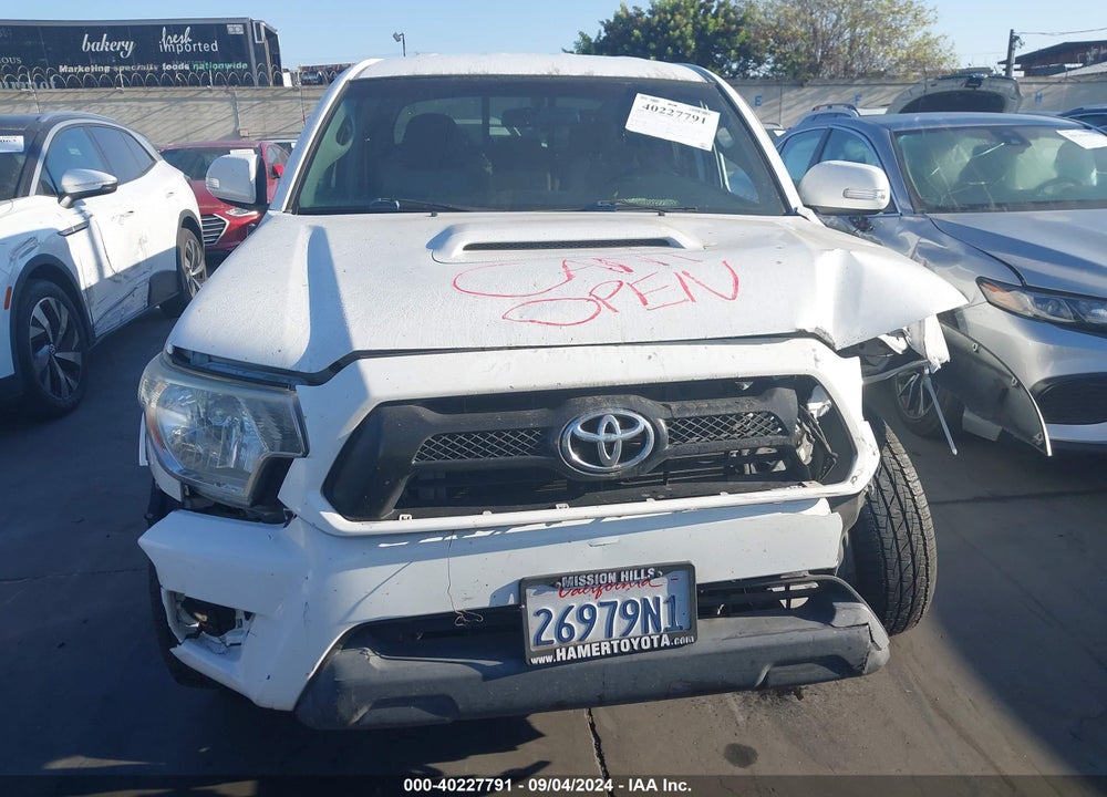 2014 TOYOTA TACOMA PRERUNNER V6 VIN: 3TMKU4HN8EM039377