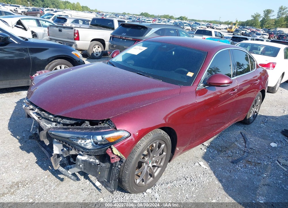 2018 ALFA ROMEO GIULIA AWD VIN: ZARFAEDN7J7566584