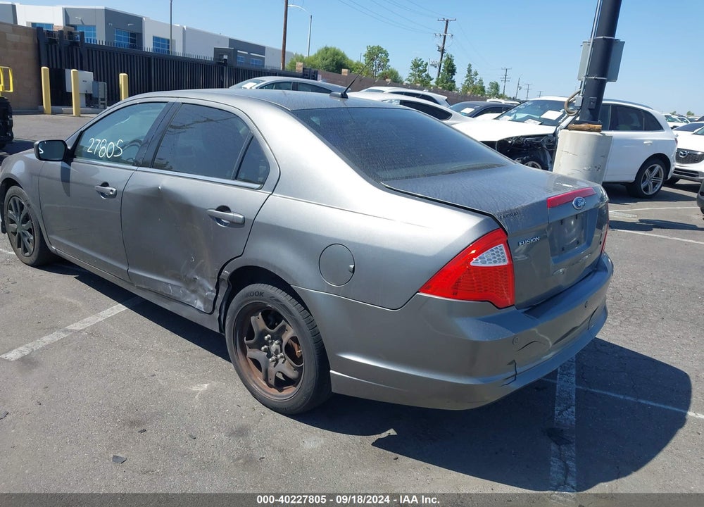 2010 FORD FUSION SE VIN: 3FAHP0HA8AR235992