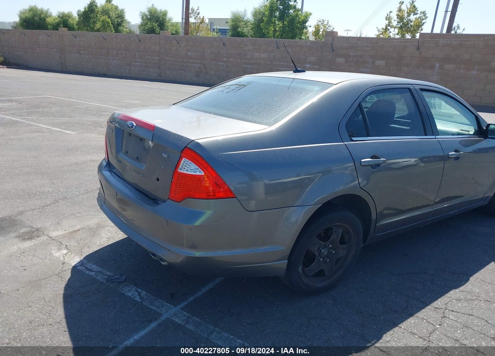 2010 FORD FUSION SE VIN: 3FAHP0HA8AR235992