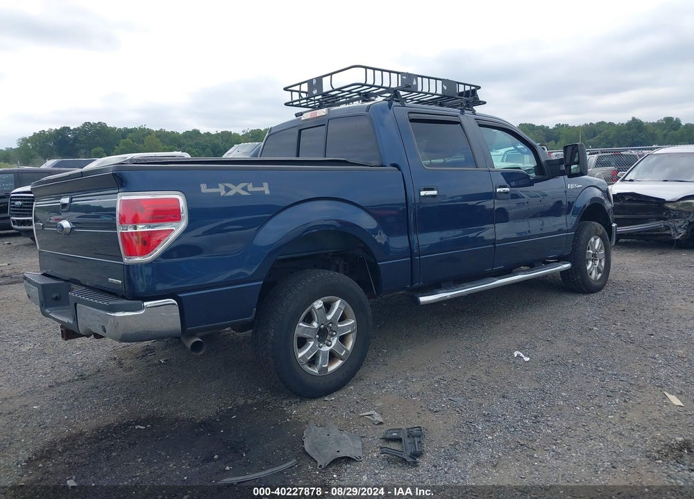 2014 FORD F-150 XLT VIN: 1FTFW1EFXEKD89592