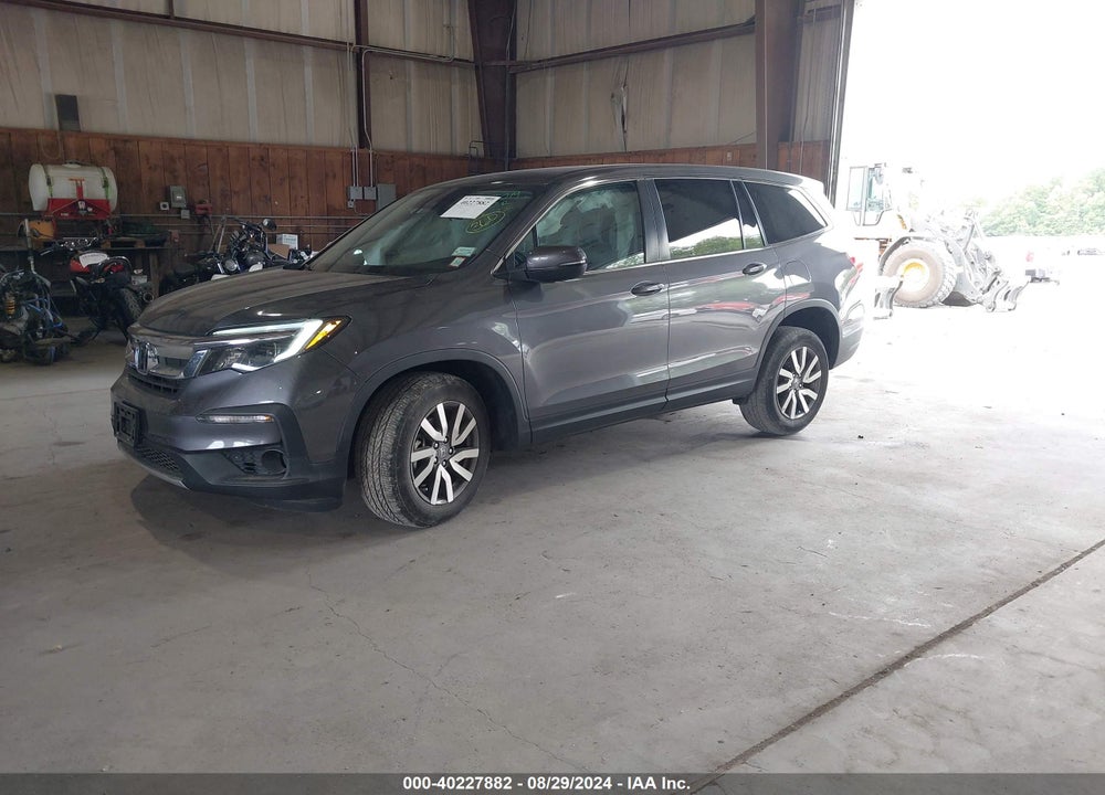 2019 HONDA PILOT EX VIN: 5FNYF6H33KB084080