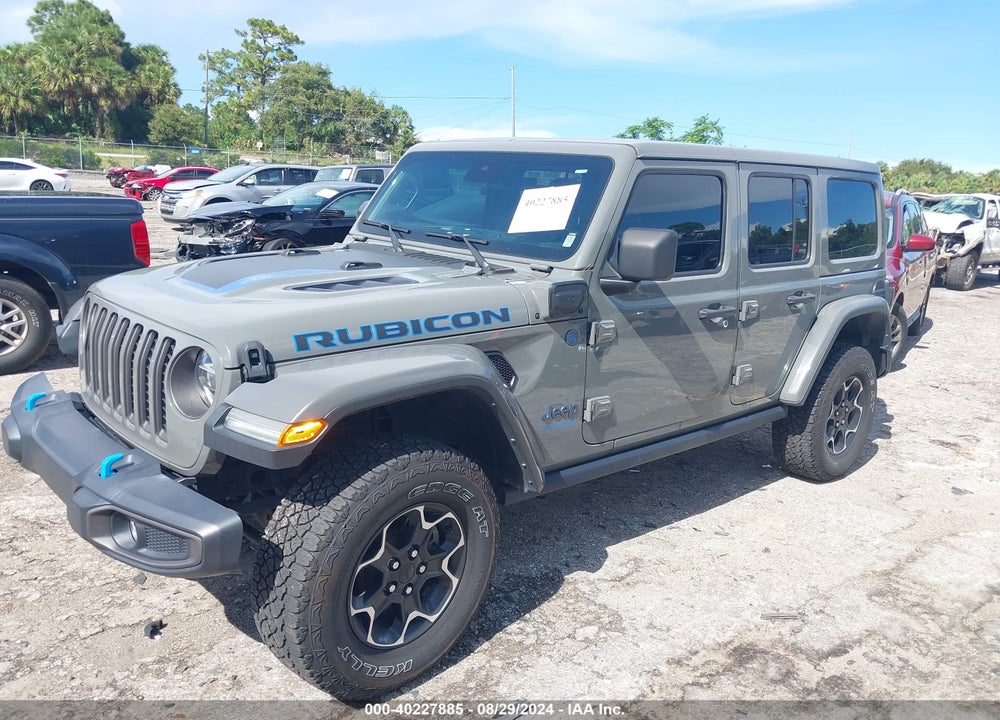 2021 JEEP WRANGLER 4XE UNLIMITED RUBICON 4X4 VIN: 1C4JJXR63MW743207