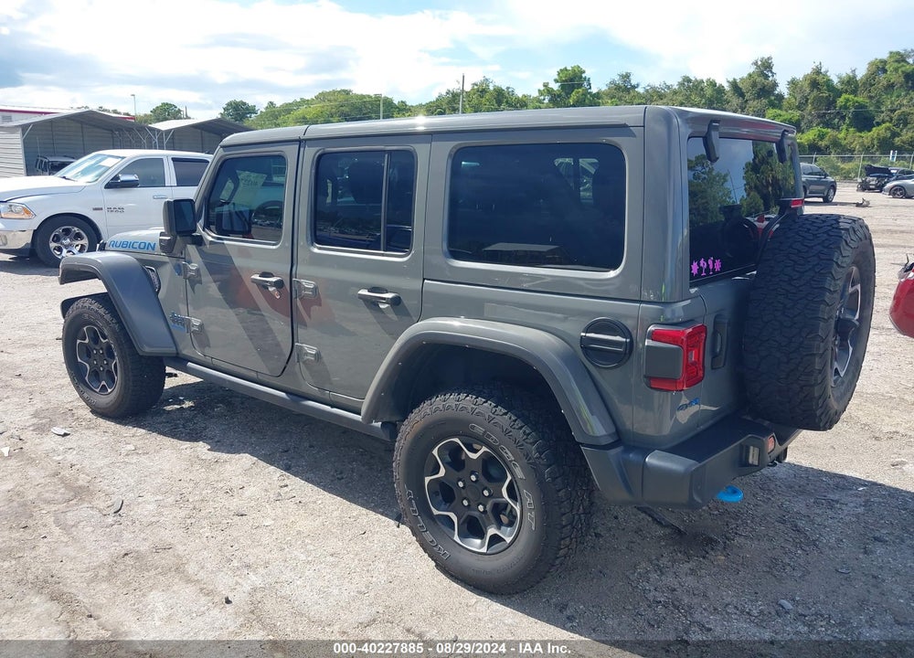 2021 JEEP WRANGLER 4XE UNLIMITED RUBICON 4X4 VIN: 1C4JJXR63MW743207