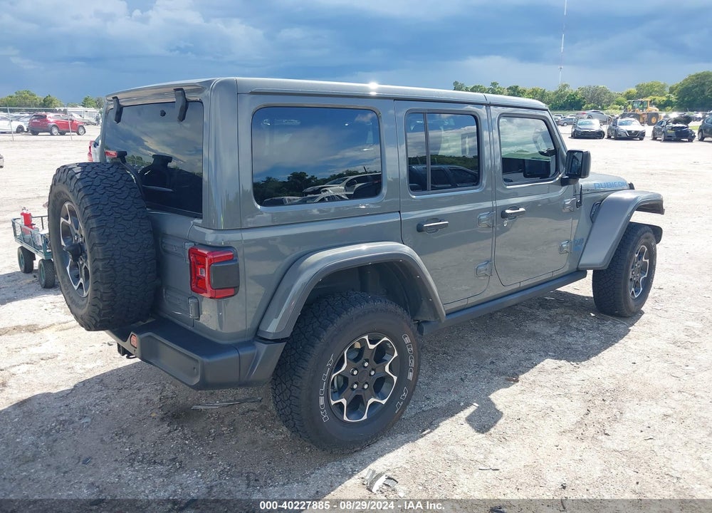 2021 JEEP WRANGLER 4XE UNLIMITED RUBICON 4X4 VIN: 1C4JJXR63MW743207