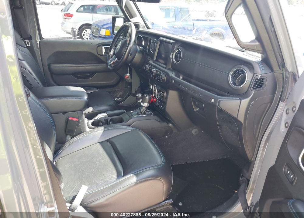 2021 JEEP WRANGLER 4XE UNLIMITED RUBICON 4X4 VIN: 1C4JJXR63MW743207