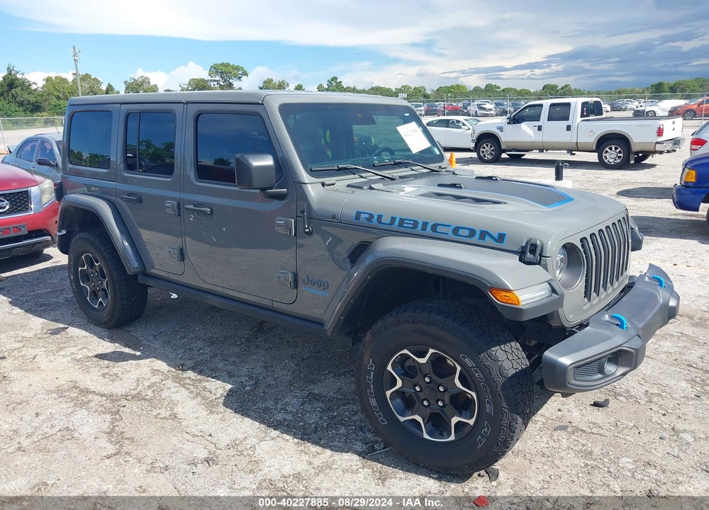 2021 JEEP WRANGLER 4XE UNLIMITED RUBICON 4X4 VIN: 1C4JJXR63MW743207