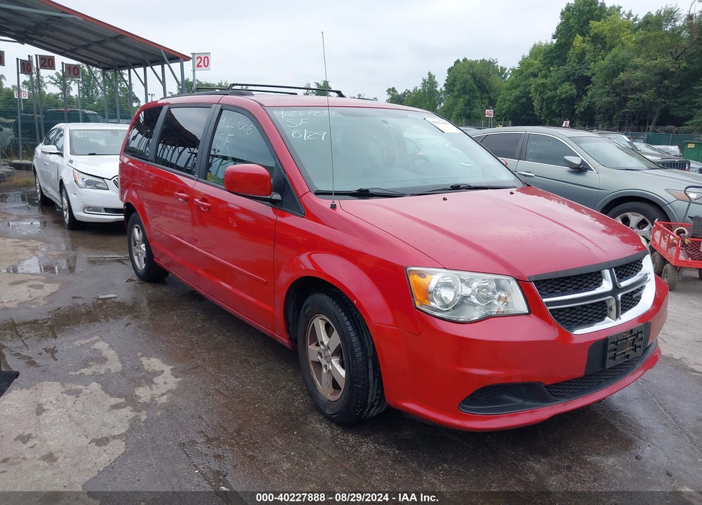 2012 DODGE GRAND CARAVAN SXT VIN: 2C4RDGCG1CR176739
