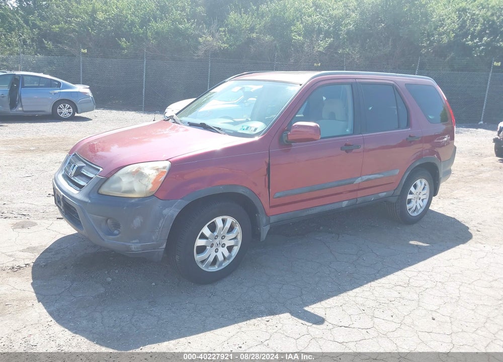 2006 HONDA CR-V EX VIN: SHSRD78816U425129