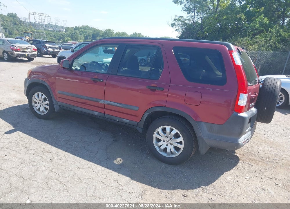 2006 HONDA CR-V EX VIN: SHSRD78816U425129