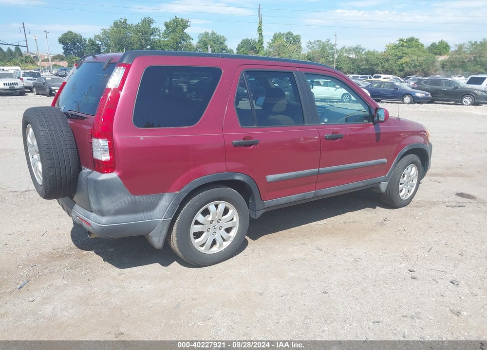 2006 HONDA CR-V EX VIN: SHSRD78816U425129