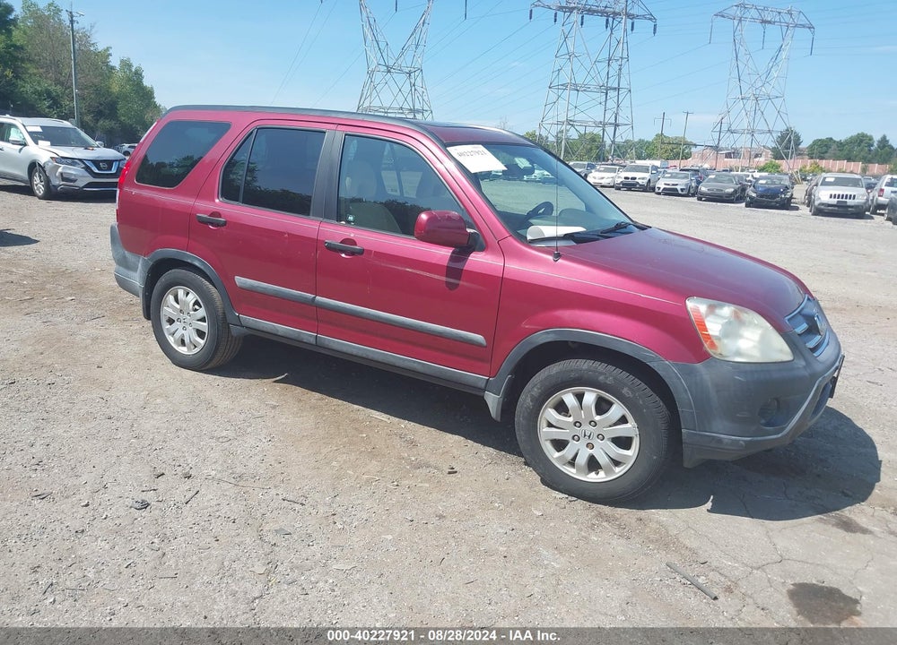 2006 HONDA CR-V EX VIN: SHSRD78816U425129