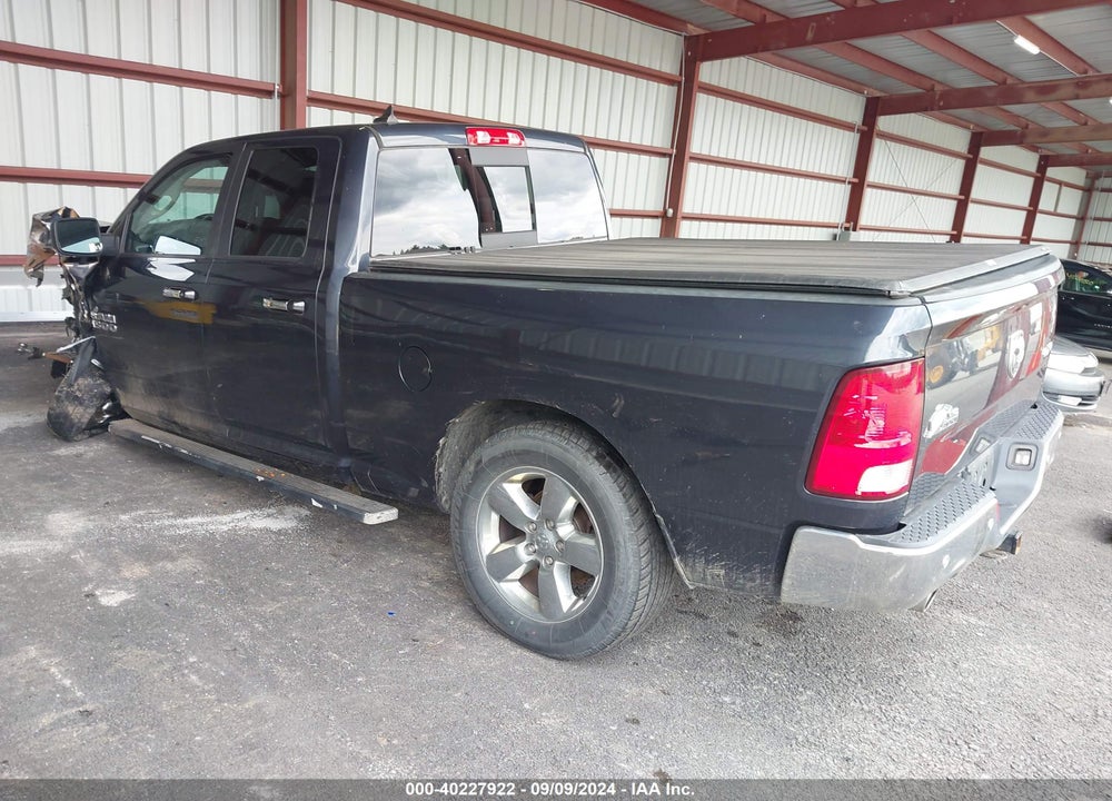 2017 RAM 1500 BIG HORN QUAD CAB 4X4 6'4 BOX VIN: 1C6RR7GT5HS583758