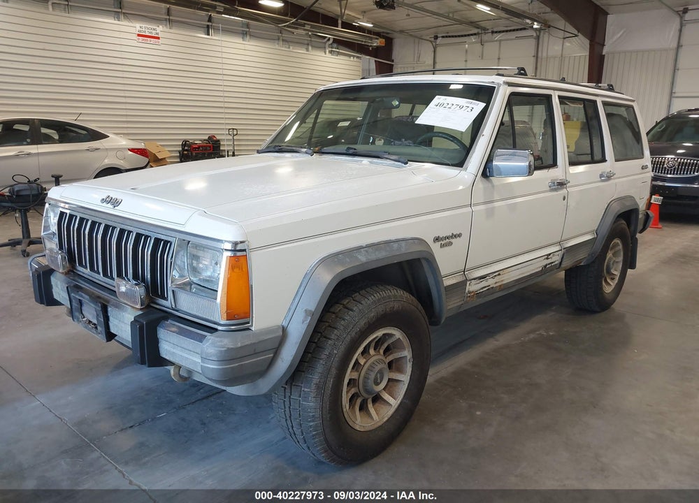 1989 JEEP CHEROKEE VIN: 1J4FJ58L3KL596462
