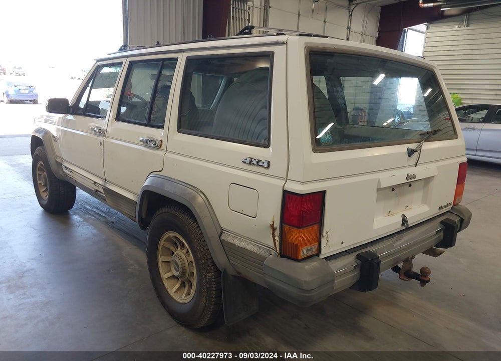 1989 JEEP CHEROKEE VIN: 1J4FJ58L3KL596462