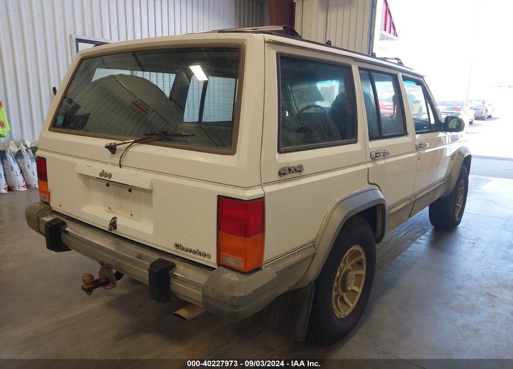 1989 JEEP CHEROKEE VIN: 1J4FJ58L3KL596462