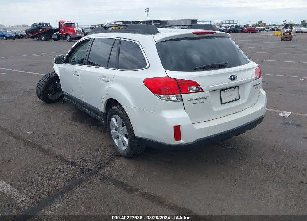 2011 SUBARU OUTBACK 2.5I PREMIUM VIN: 4S4BRBGC9B3313037