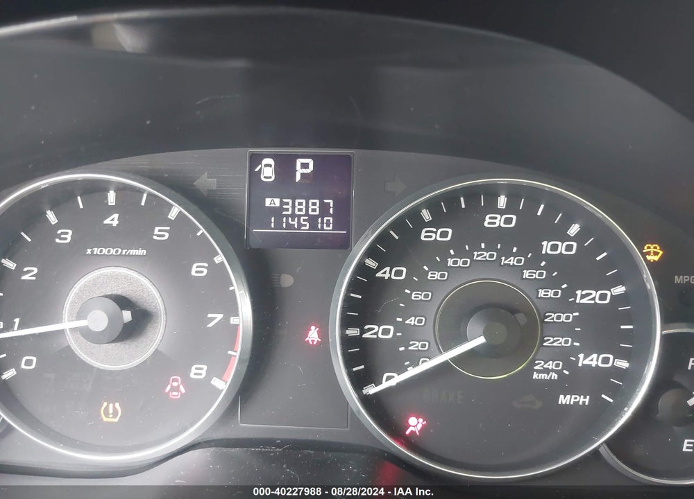 2011 SUBARU OUTBACK 2.5I PREMIUM VIN: 4S4BRBGC9B3313037