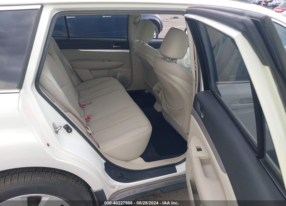2011 SUBARU OUTBACK 2.5I PREMIUM VIN: 4S4BRBGC9B3313037